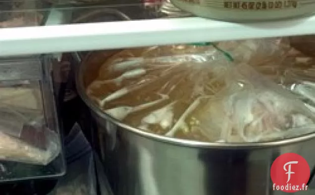 Saumure de Pomme pour la Dinde la Veille de la Cuisson