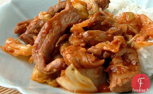 Porc Chaud et Aigre au Chou