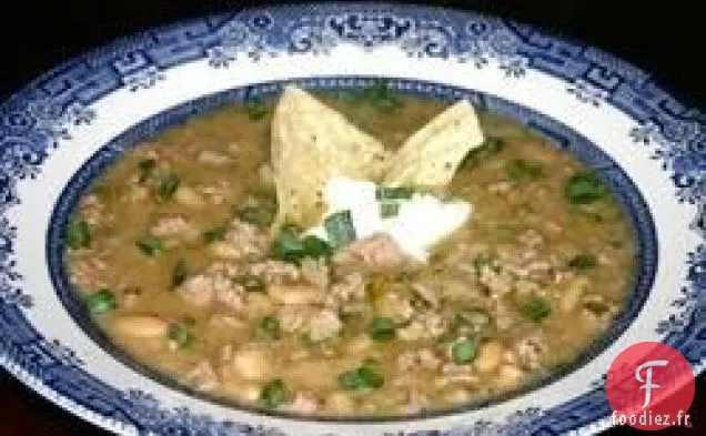Chili à la Dinde Blanche