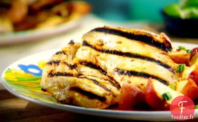 Poulet Dijonnais au Miel Grillé Facile