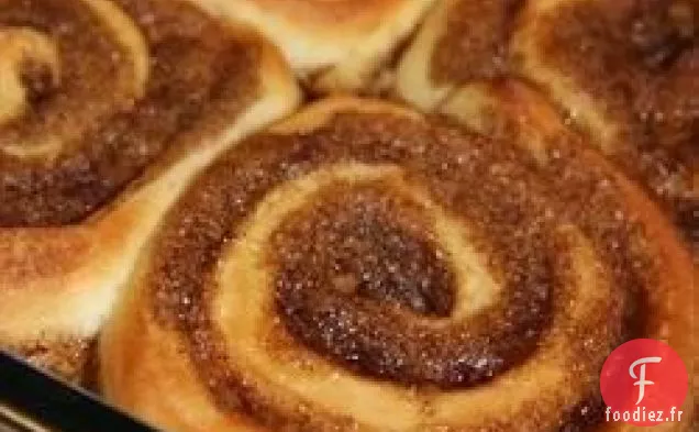 Rouleaux de Cannelle de Quatre-Vingt-Dix Minutes