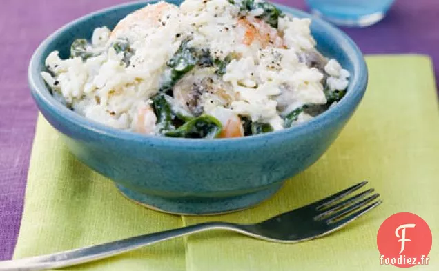 Crevettes Crémeuses et Riz