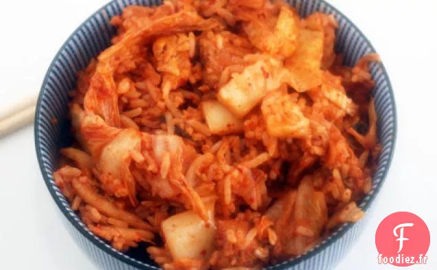 Riz Frit Au Kimchi Avec Du Porc