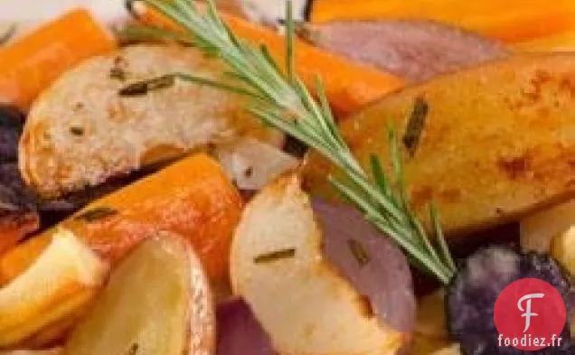 Légumes-Racines Rôtis à l'Ail et au Romarin Becel®