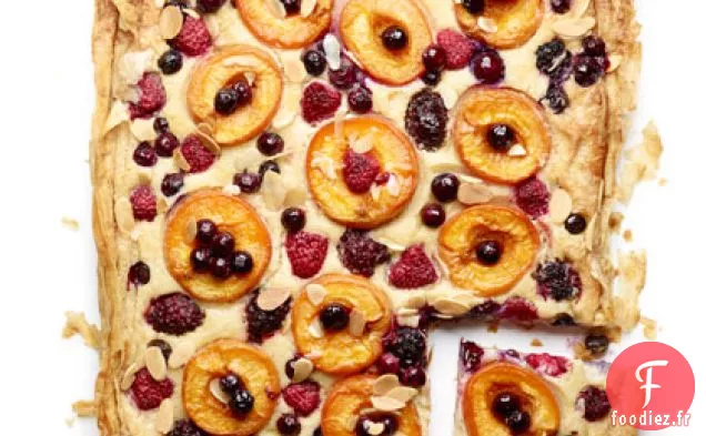 Tarte Croustillante aux Fruits d'Abricot