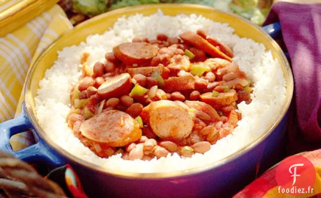 Haricots Rouges et Riz Faciles