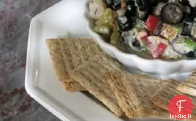 Trempette aux Crevettes et Fromage Bleu