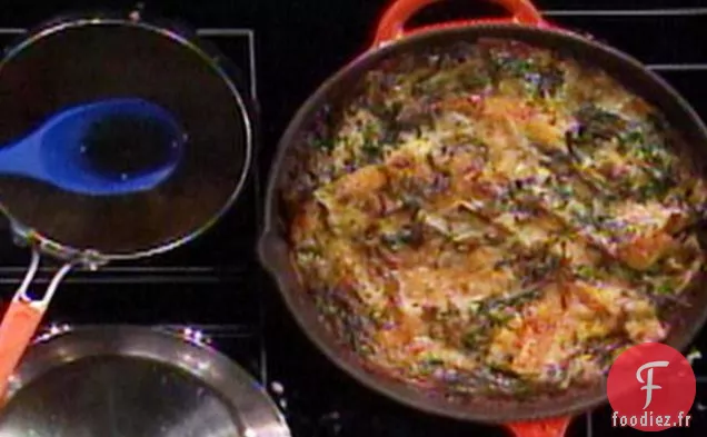 Cuisson de Lasagnes Florentines Cassées