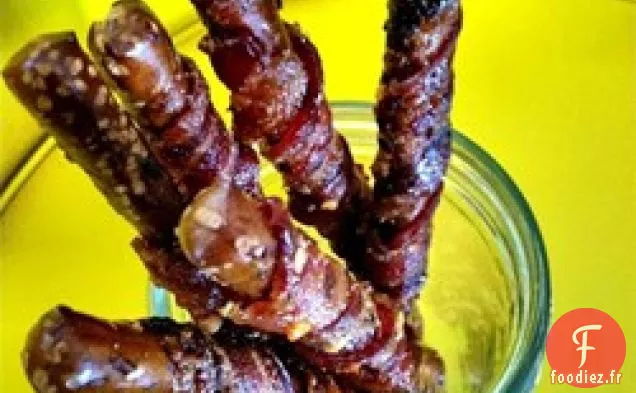 Bretzels Enrobés de Bacon