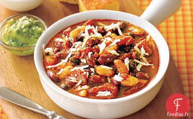 Chili aux Trois Haricots