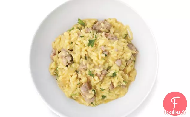 Risotto au Fenouil et aux Saucisses