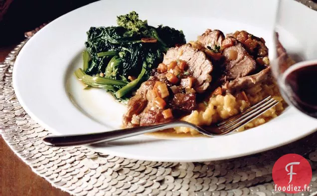 Risotto Crémeux au Safran