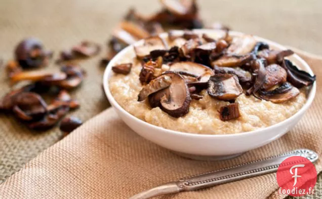Risotto de Quinoa aux Champignons Rôtis
