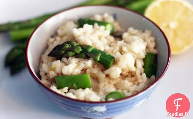 Risotto aux Asperges Citron-ciboulette