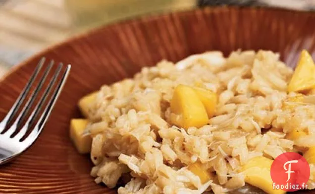 Risotto de Crabe et Noix de Coco à la Mangue