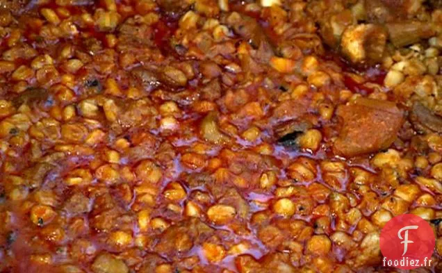 Tripes de Bœuf et Ragoût d'Hominy: Posole