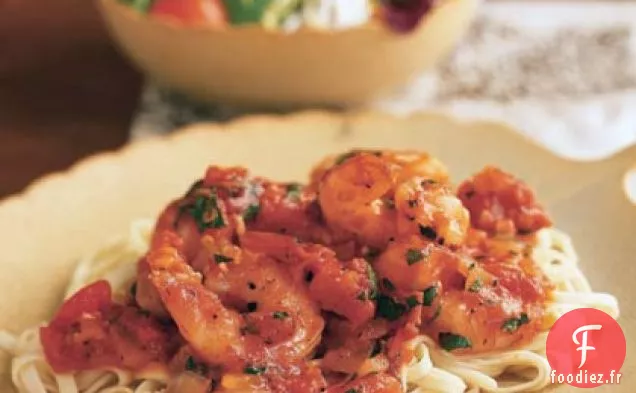Arrabbiata de Crevettes