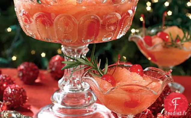 Compote de Pamplemousse au Sirop de Romarin