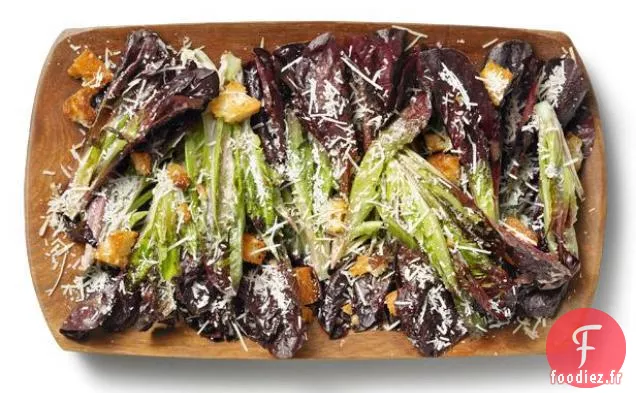 Salade César À La Romaine Rouge