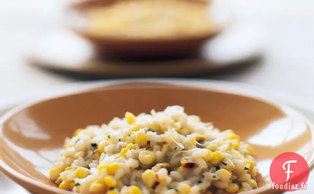 Risotto de Maïs Rôti à la Poêle