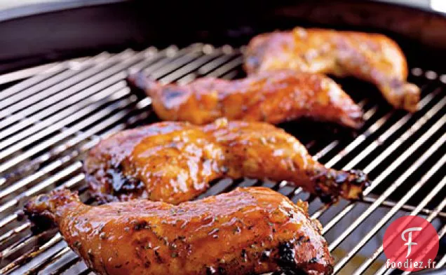 Poulet Grillé avec Glaçage Sriracha