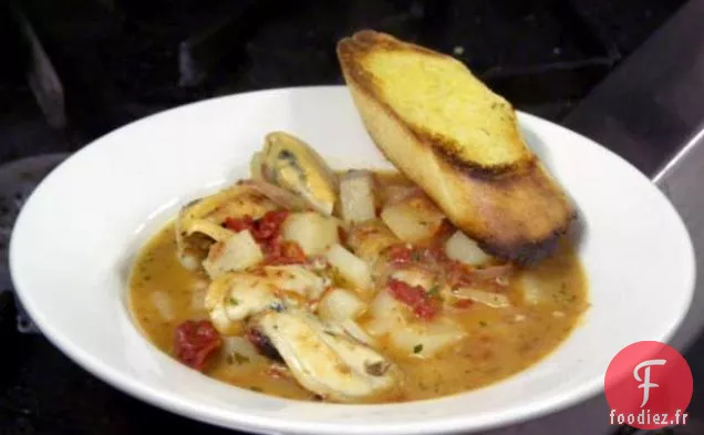 Moules aux Tomates et Herbes