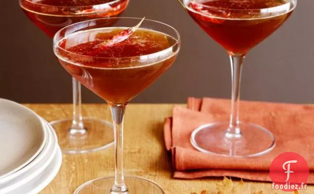 Martinis Épicés au Bourbon, à la Bière et à l'érable