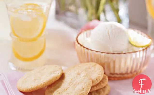 Biscuits au Citron et à la Semoule de Maïs