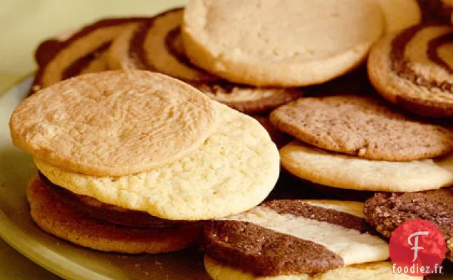 Biscuits Glacés au Citron et à la Semoule de Maïs
