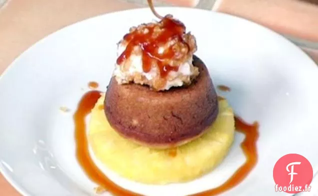 Gâteau Luau à la Banane et à la Noix de Coco