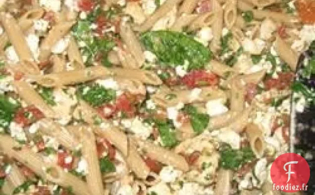 Mostaccioli aux Épinards et Feta