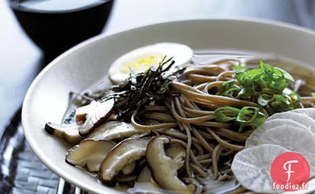 Bol de Nouilles Soba Chaud
