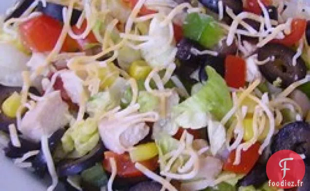 Salade de Côtelettes de Poulet Super Tex-Mex