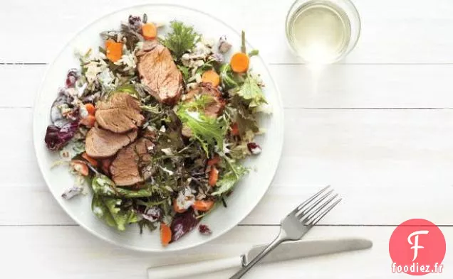 Salade de Porc et Riz Sauvage