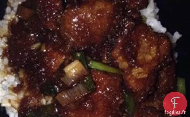 Boeuf Mongol et Oignons Nouveaux