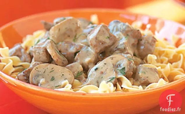 Boeuf Stroganoff