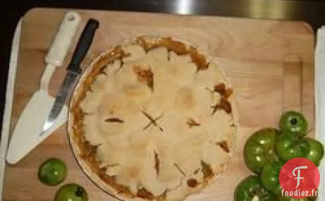 Tarte aux Tomates Vertes I