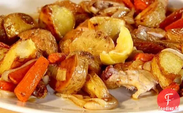 Poulet Rôti À L'Ail