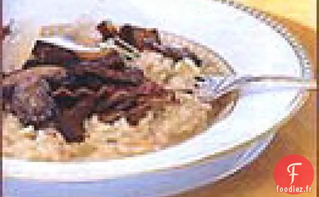 Risotto à la Pancetta et aux Champignons Sauvages