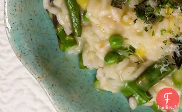 Risotto aux Légumes de Printemps