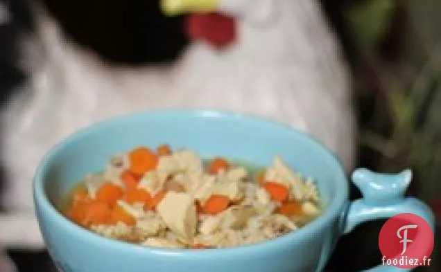 Soupe de Riz au Poulet Tout Simplement Délicieuse