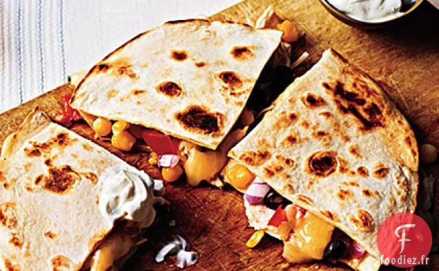 Quesadillas Épicées au Poulet