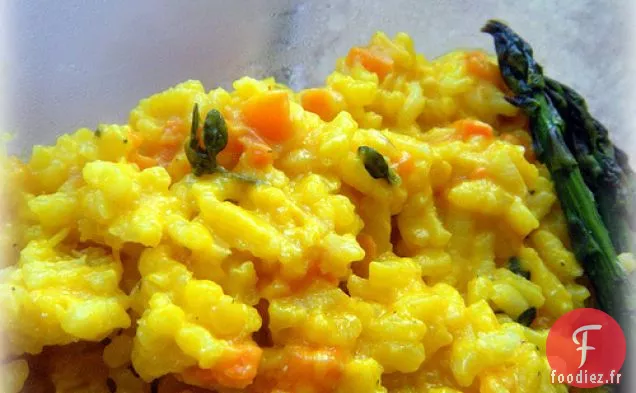 Risotto Aux Carottes Caramélisées