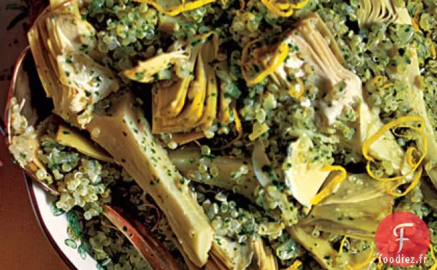 Salade de Quinoa aux Artichauts et Persil
