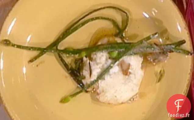 Grands Gnocchis aux Fleurs de Ciboulette: Gnocchi con la Erba Cipollina Fiorisce