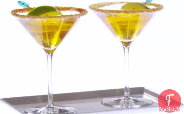 Martinis aux Pommes Vierges Épicées