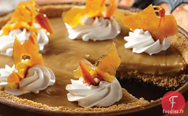 Tarte au Caramel aux Ailes de Chauve-Souris