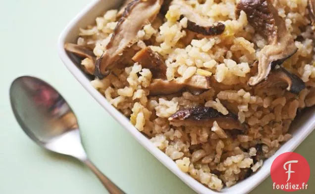 Risotto aux Champignons Séchés