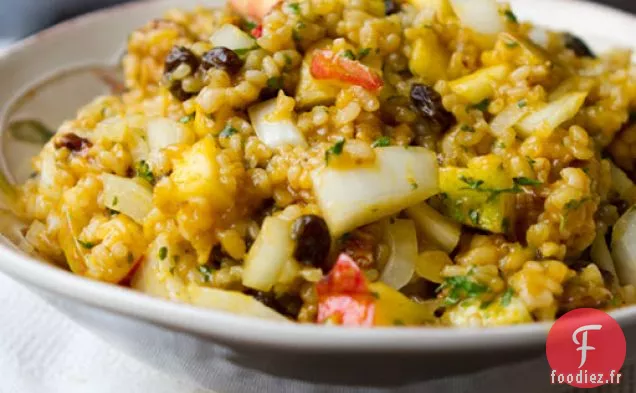 Riz de Récolte de Pommes Et de Noix à la Citrouille