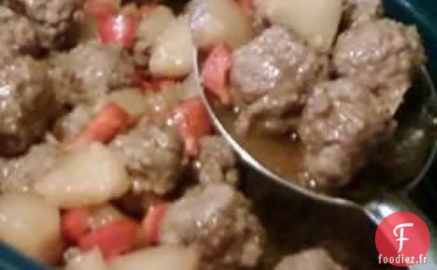 Boulettes de viande Aigre-Douce Piquantes de Steph